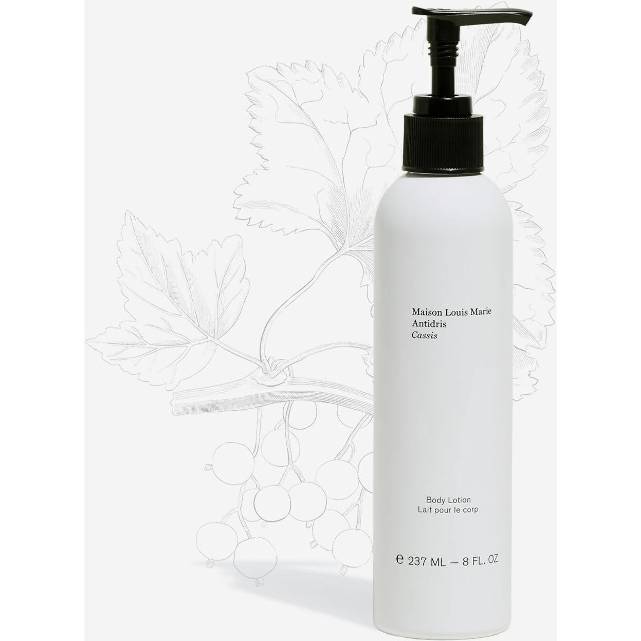 Loción Natural Hidratante Maison Louis Marie 237 ml Antidris Cassis