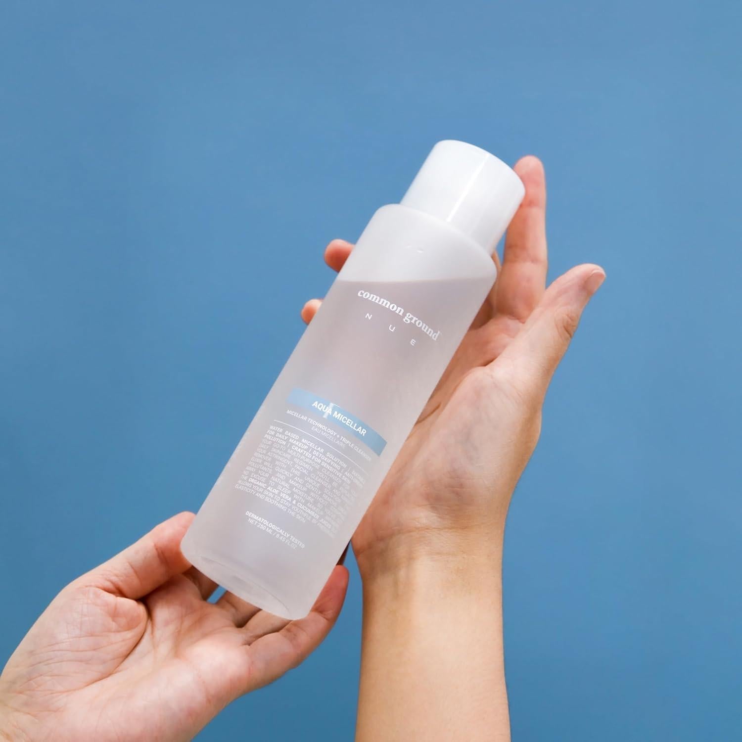 Agua Micelar 3-en-1 Nue Aqua 248 ml - Desmaquillante Vegano