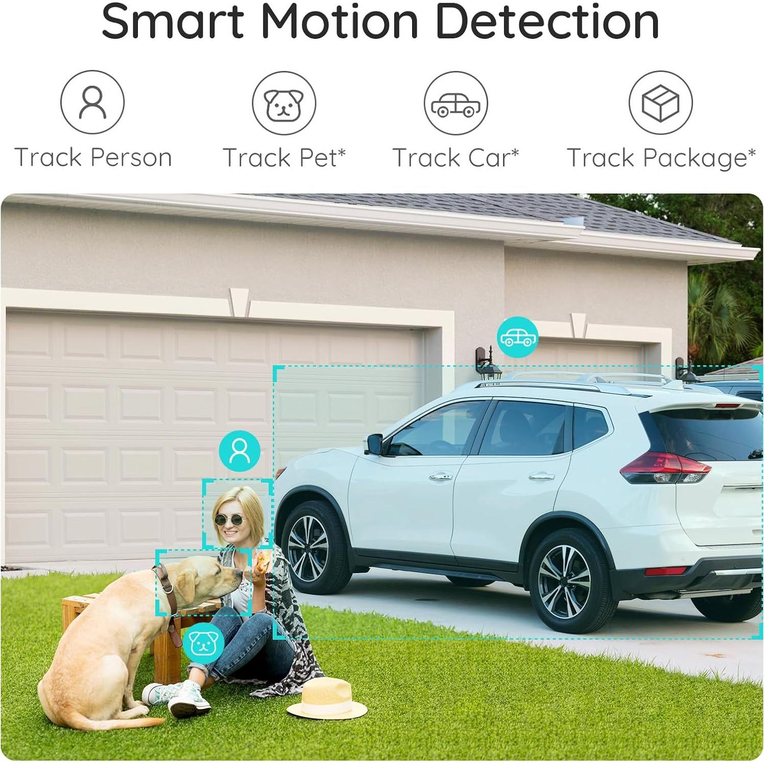 Cámara de Seguridad Inalámbrica CURISEE 2K IP65 Exterior