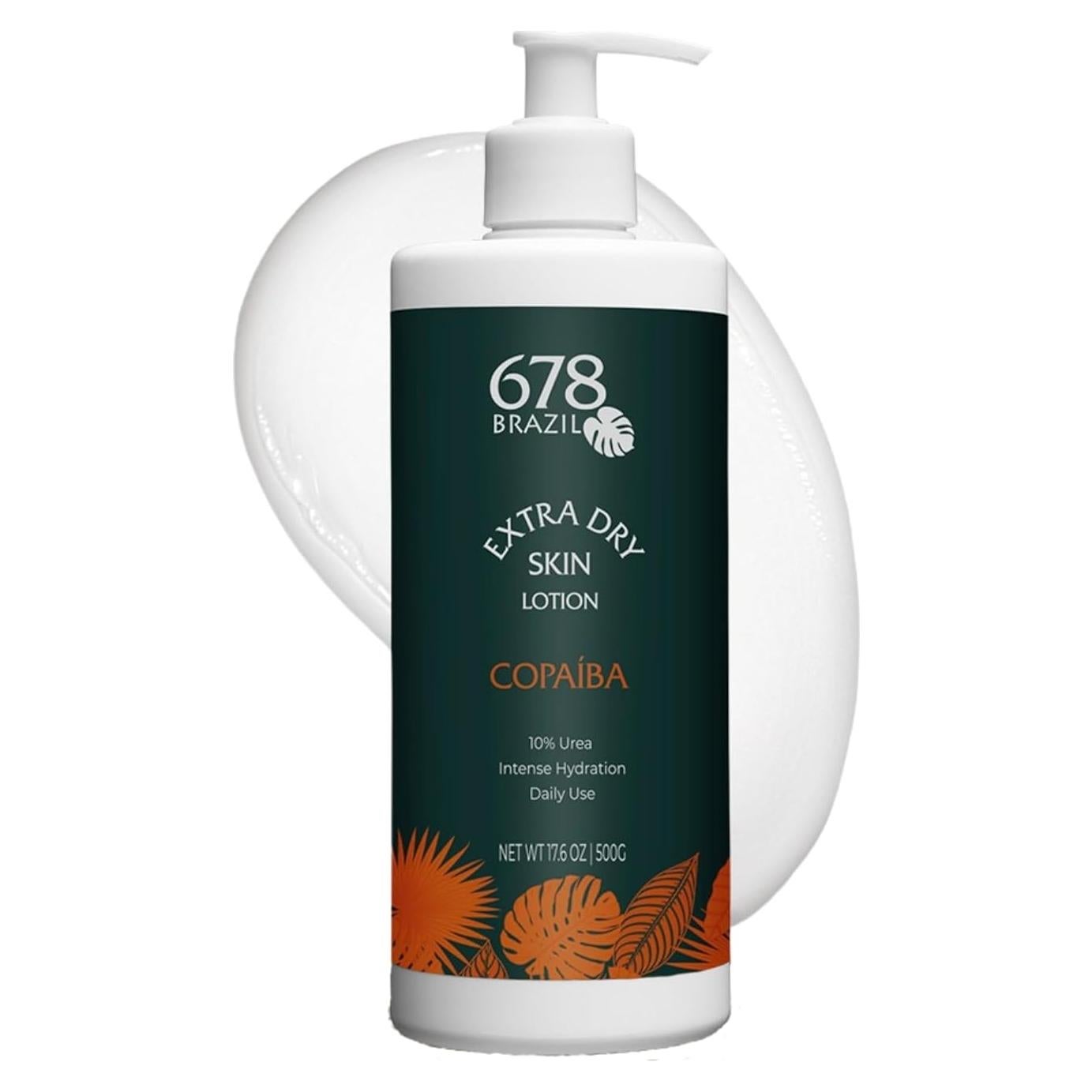 Loción Hidratante 678Brazil 500 ml - Piel Extra Seca - Copaiba