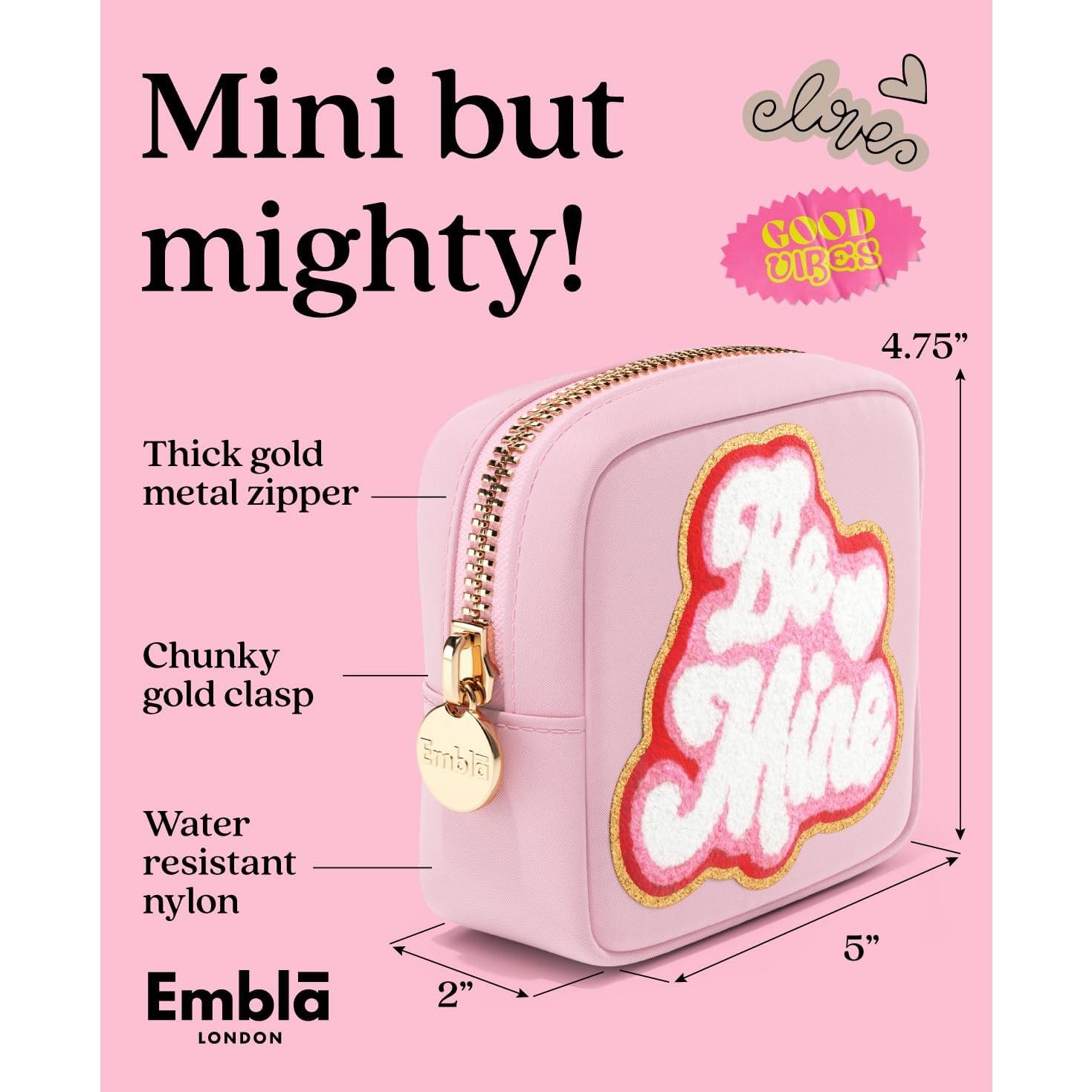 Bolsa de Maquillaje Mini BE MINE Flamingo 12.7cm Nylon