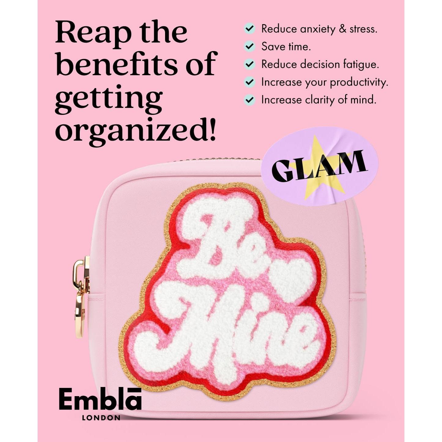 Bolsa de Maquillaje Mini BE MINE Flamingo 12.7cm Nylon