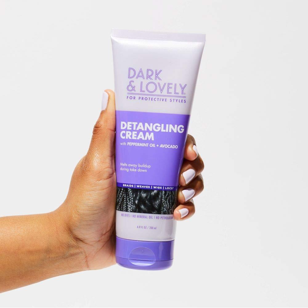 Crema Desenredante Dark&Lovely 200g - Con Aceite de Menta y Aguacate