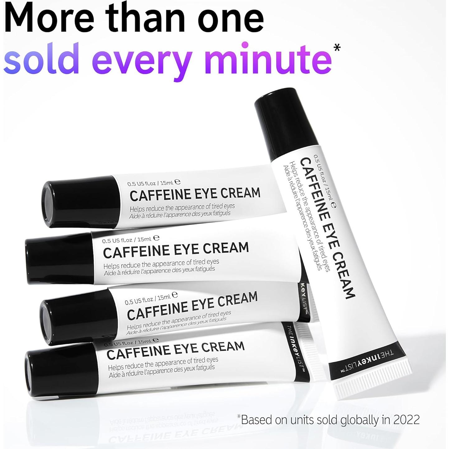 Crema para Ojos La Lista INKEY con Cafeína 14.79 ml