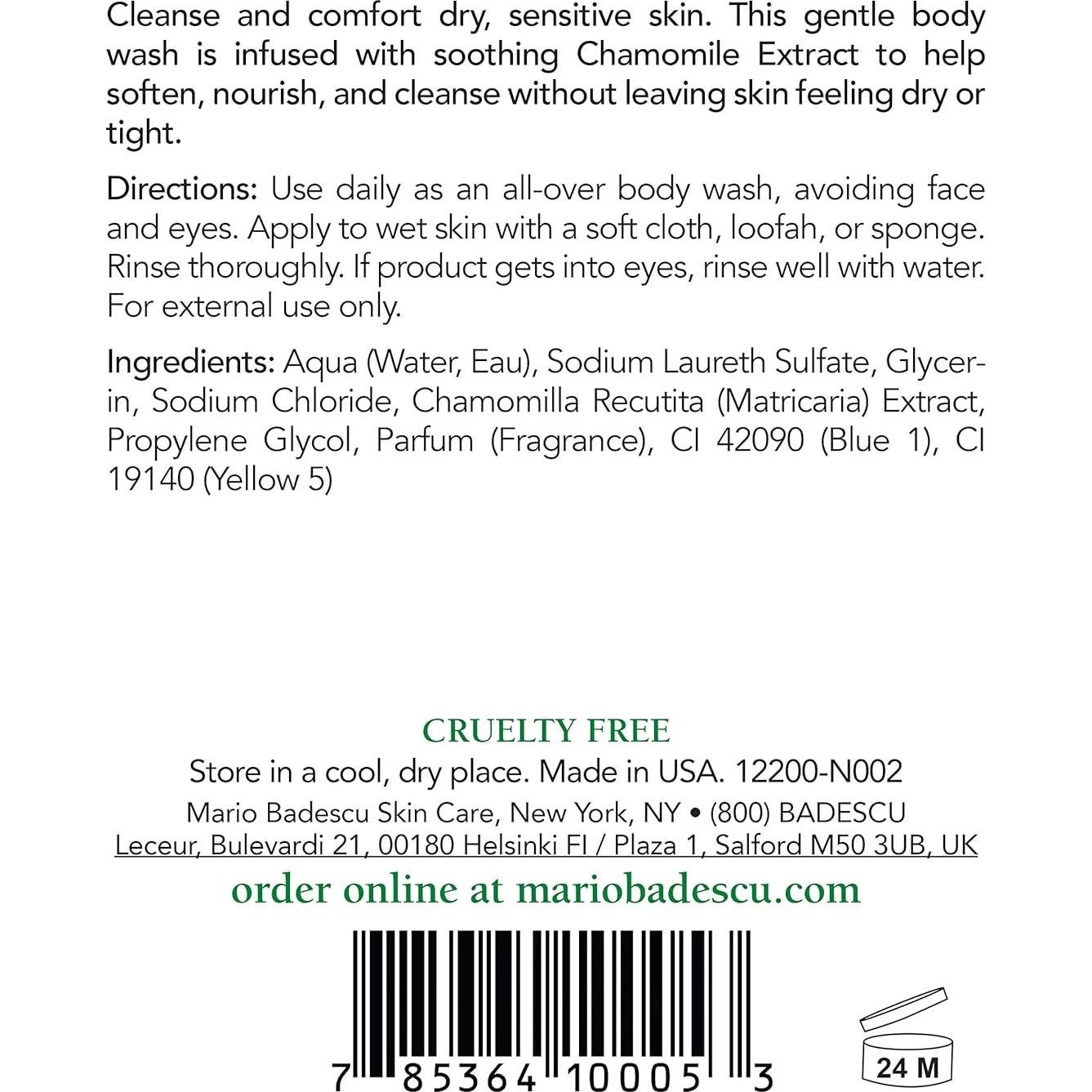 Jabón Corporal Azuleno Mario Badescu 226g para Piel Sensible