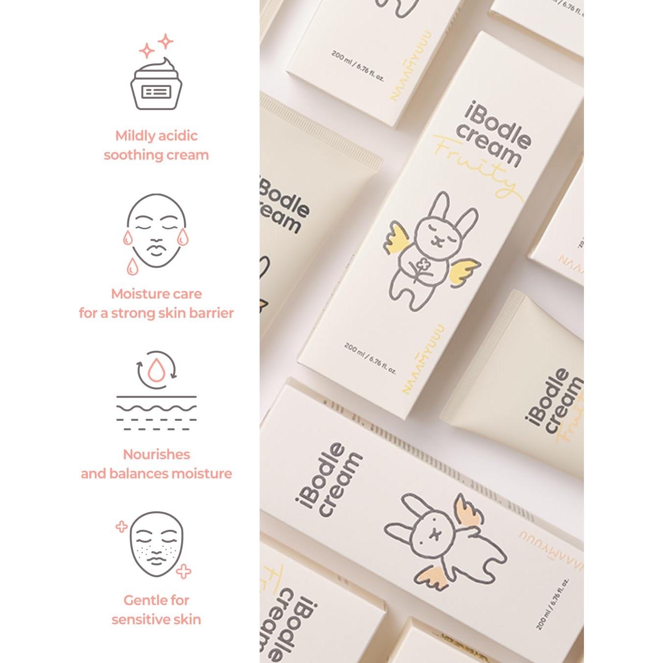 Crema Frutal KOLMAR para Piel Sensible 200ml - Hidratante Hipoalergénico