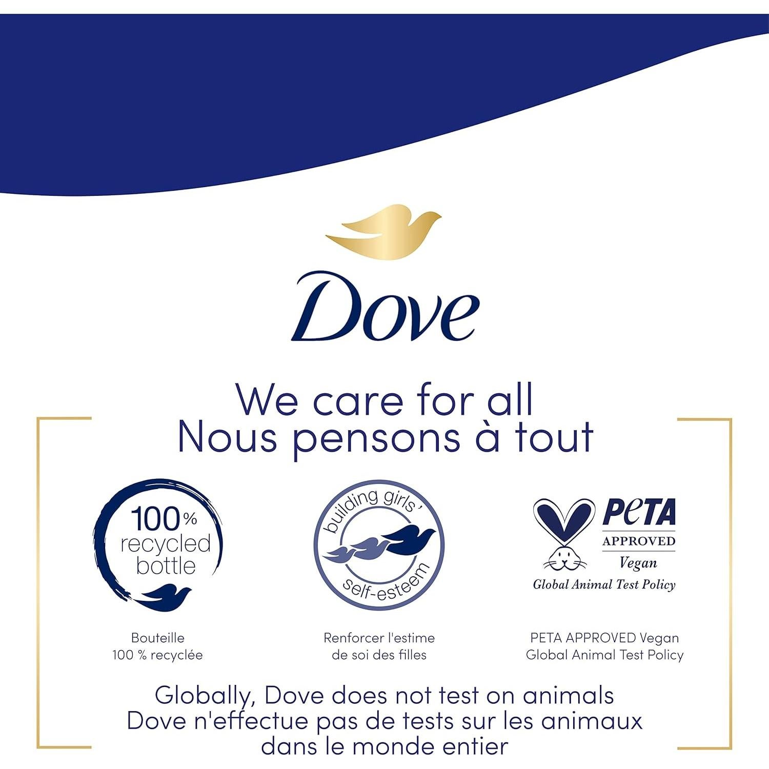 Jabón de Manos Dove Cuidado Avanzado Hidratación Profunda 340 ml