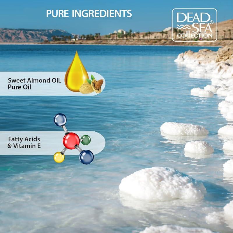 Aceite Corporal Hidratante Almendra y Vainilla 118.3 ml - Colección del Mar Muerto