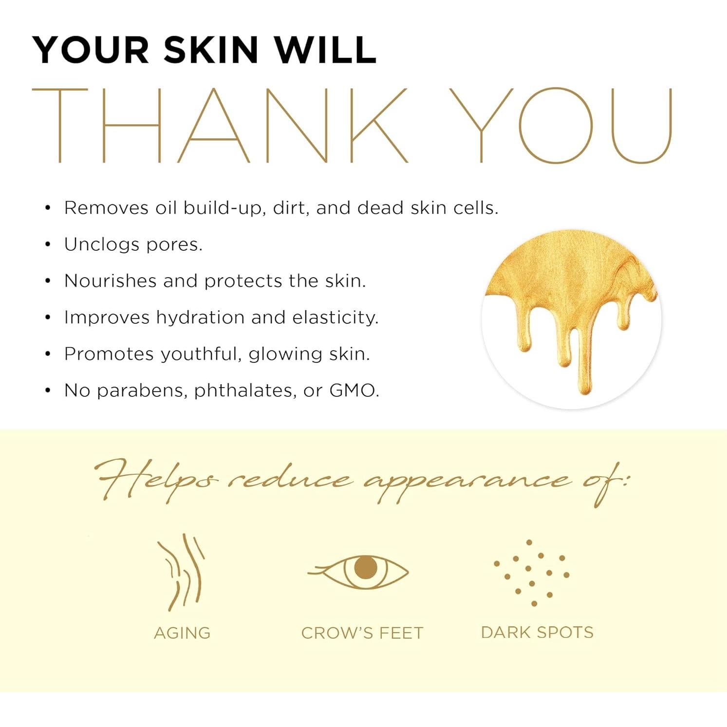 Máscara Facial Peel Off Oro 24K Just Solutions 150mL