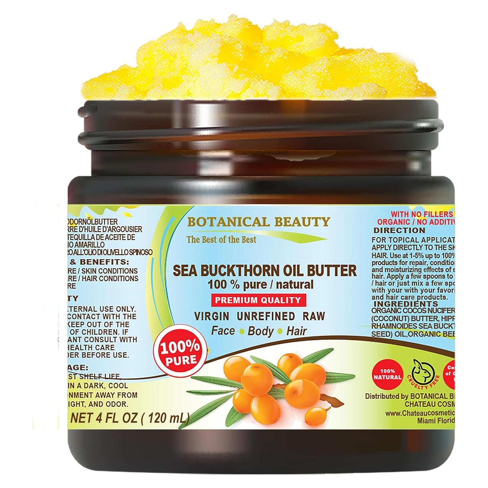 Mantequilla de Aceite de Espino Marino 118 ml Belleza Botánica