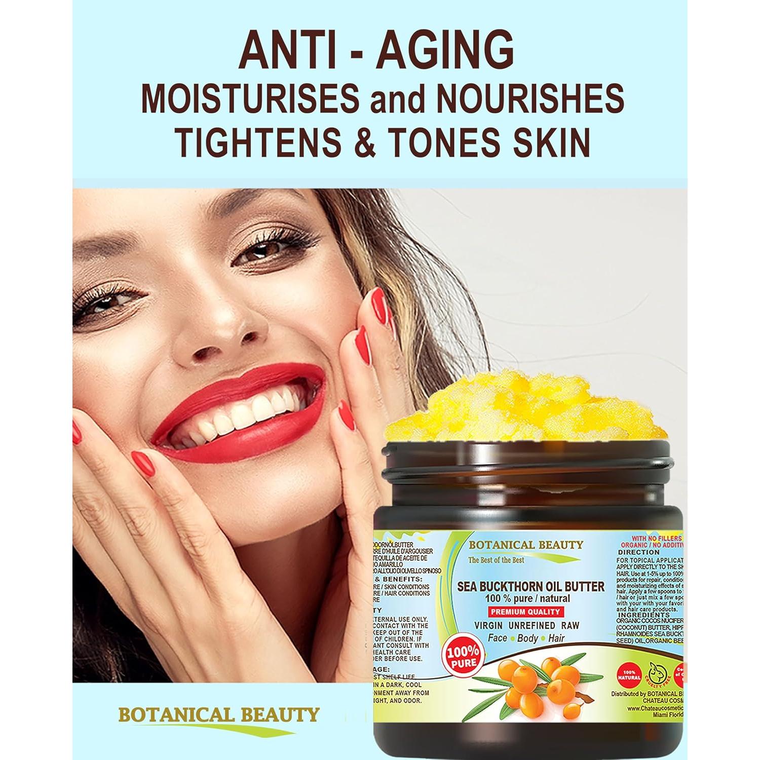 Mantequilla de Aceite de Espino Marino 118 ml Belleza Botánica