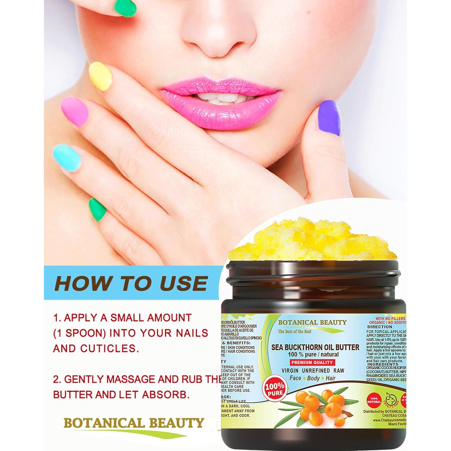 Mantequilla de Aceite de Espino Marino 118 ml Belleza Botánica