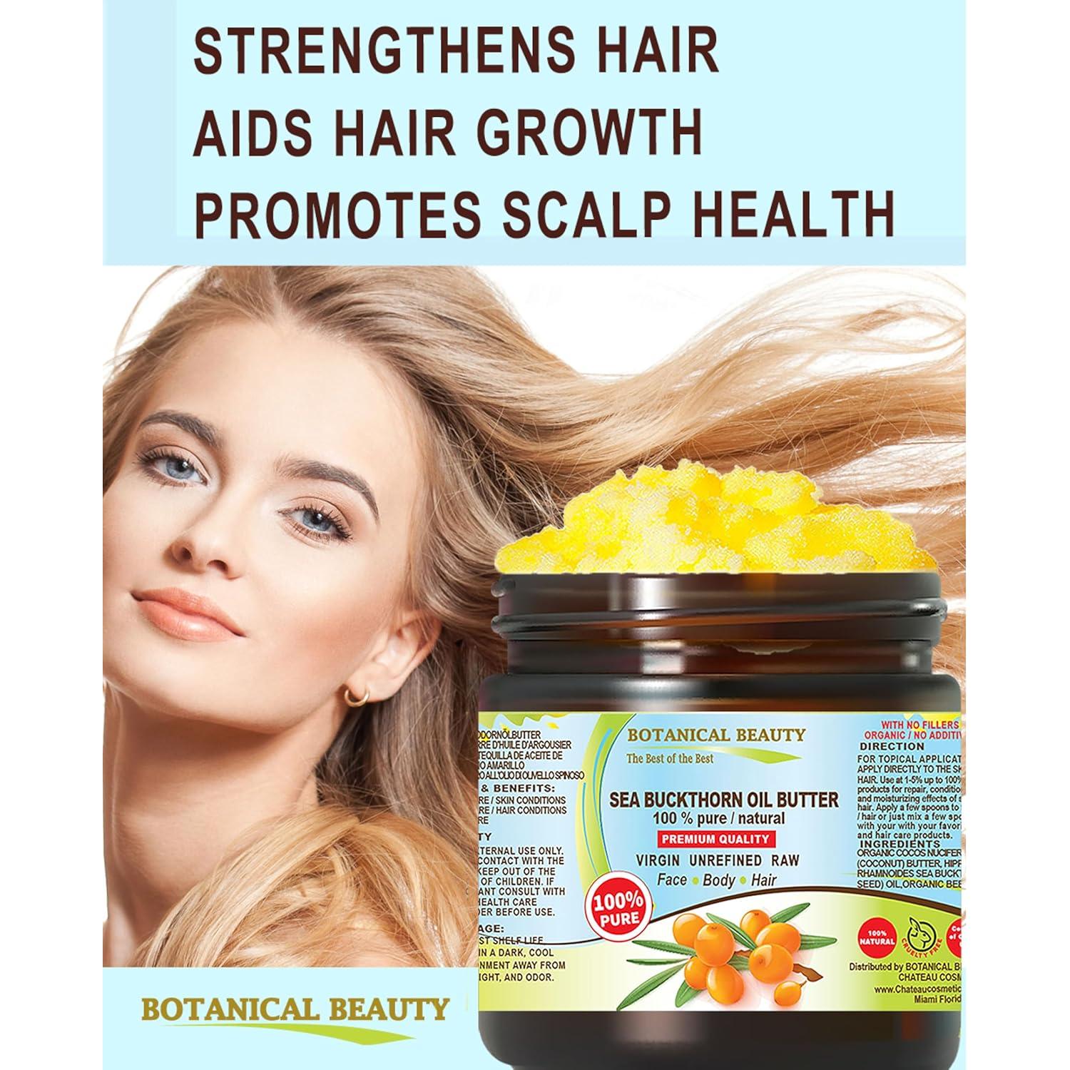 Mantequilla de Aceite de Espino Marino 118 ml Belleza Botánica