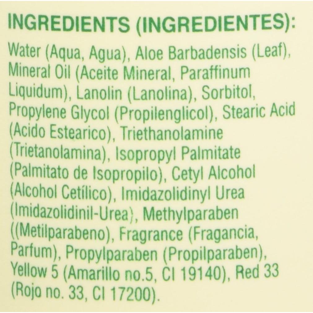 Loción de Aloe Vera Triple Lanolin Mango 20 oz Paquete 12
