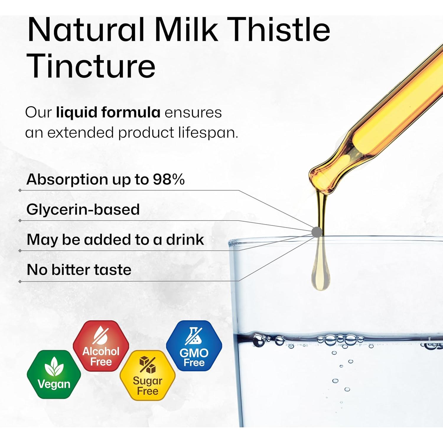 Gotas Líquidas de Cardo Mariano Bio Krauter 59.15 ml - Suplemento Hepático