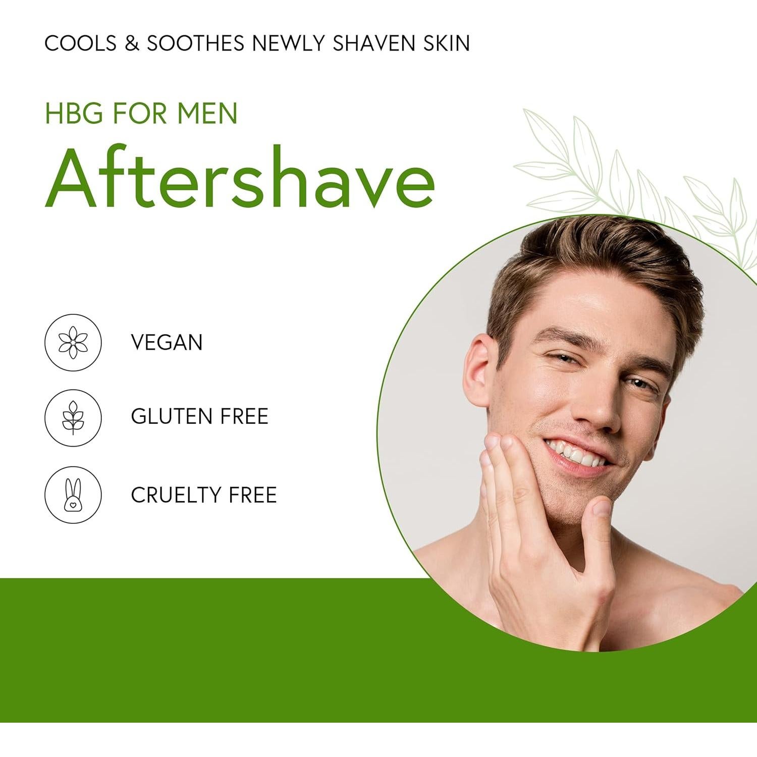 Aftershave Herbal Honeybee Gardens con Aloe y Hamamelis 118 ml