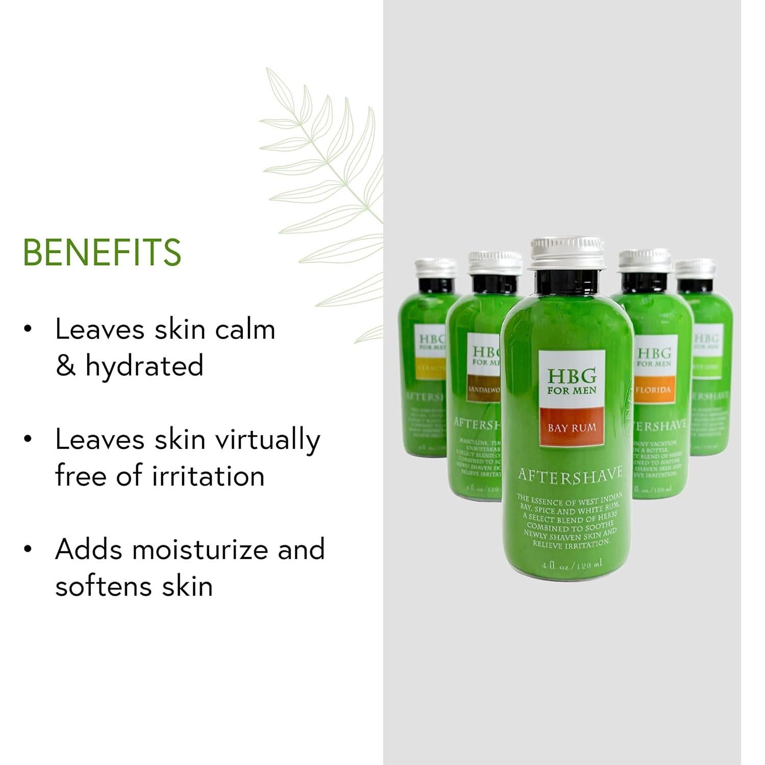 Aftershave Herbal Honeybee Gardens con Aloe y Hamamelis 118 ml