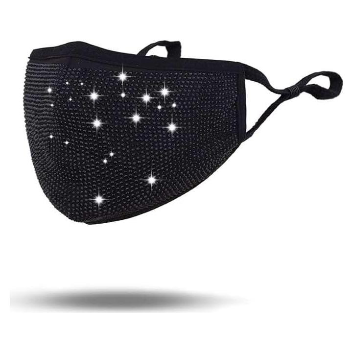 Mascarilla de Cristal Natalie Mills Lavable Ajustable con Filtro