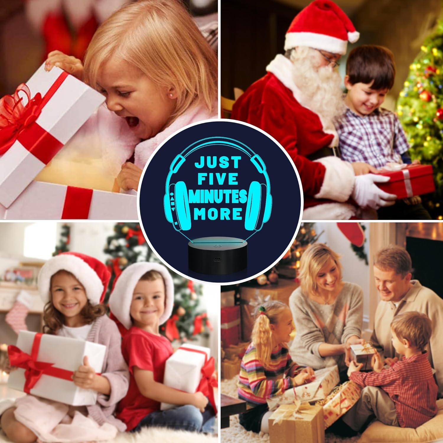 Lámpara Nocturna 3D Attivolife Juego 2 Control Remoto 16 Colores