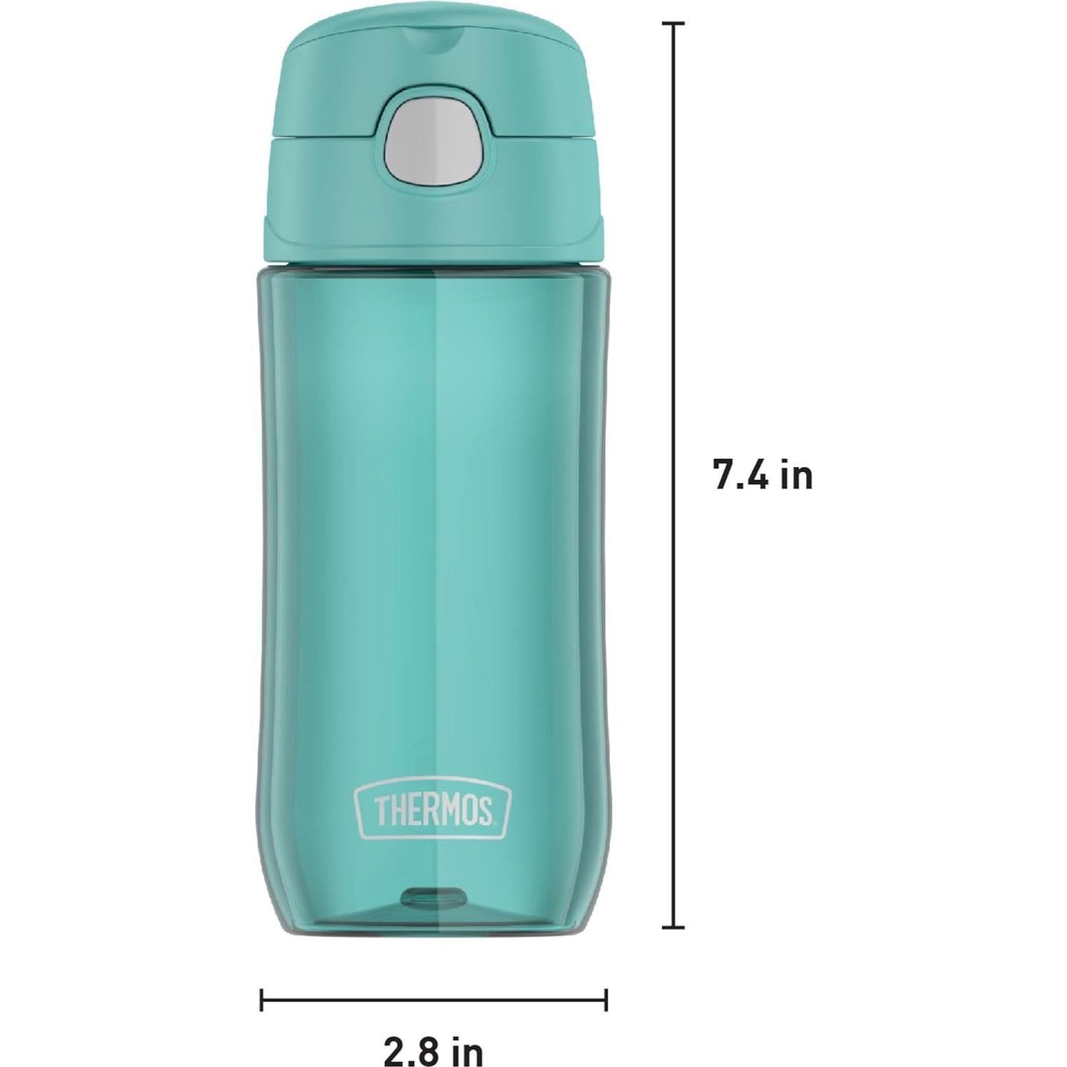 Botella de Hidratación Plástico Thermos Funtainer 16 oz Aqua