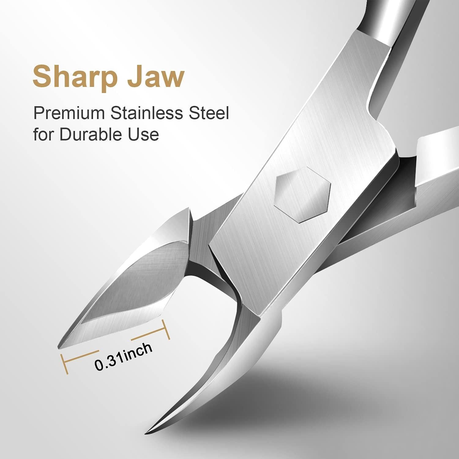 Recortador de Cutículas Easkep Profesional Acero Inoxidable