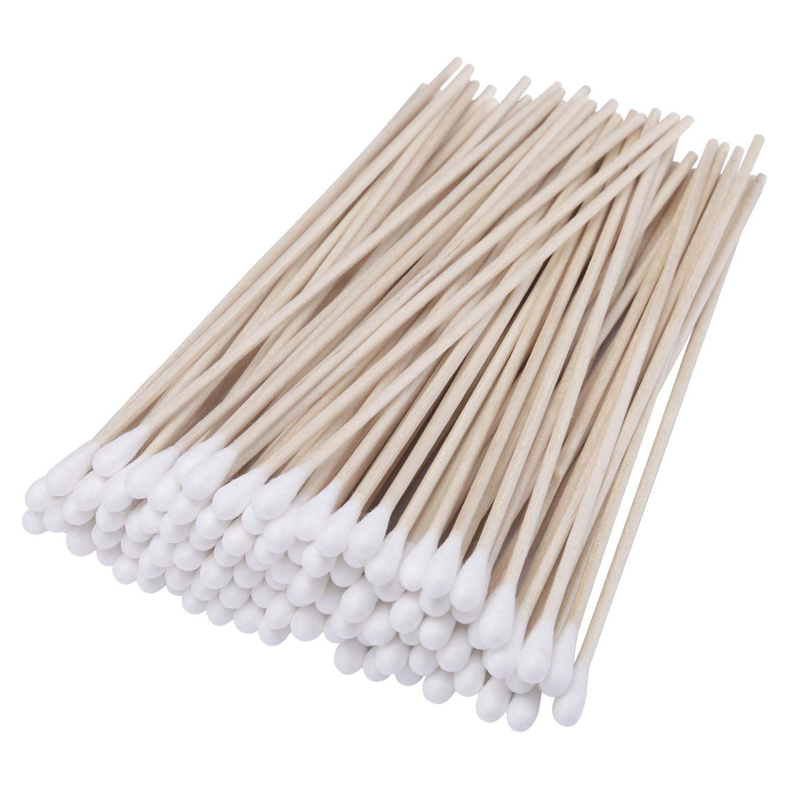 Bastones de Algodón Tbestmax 15 cm - 500 Piezas Estériles