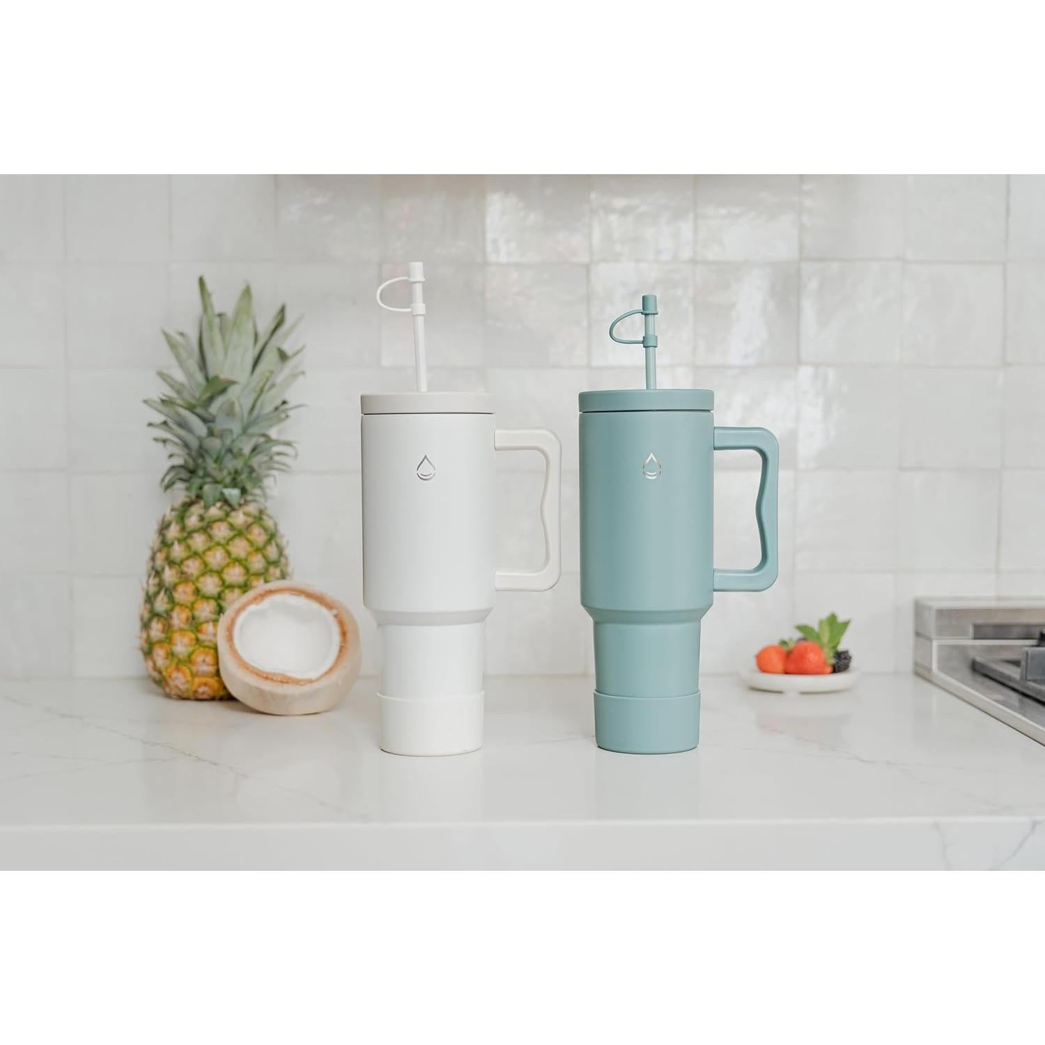 Taza Infusion Pro 1.18 L Acero Inoxidable Azul con Infusor