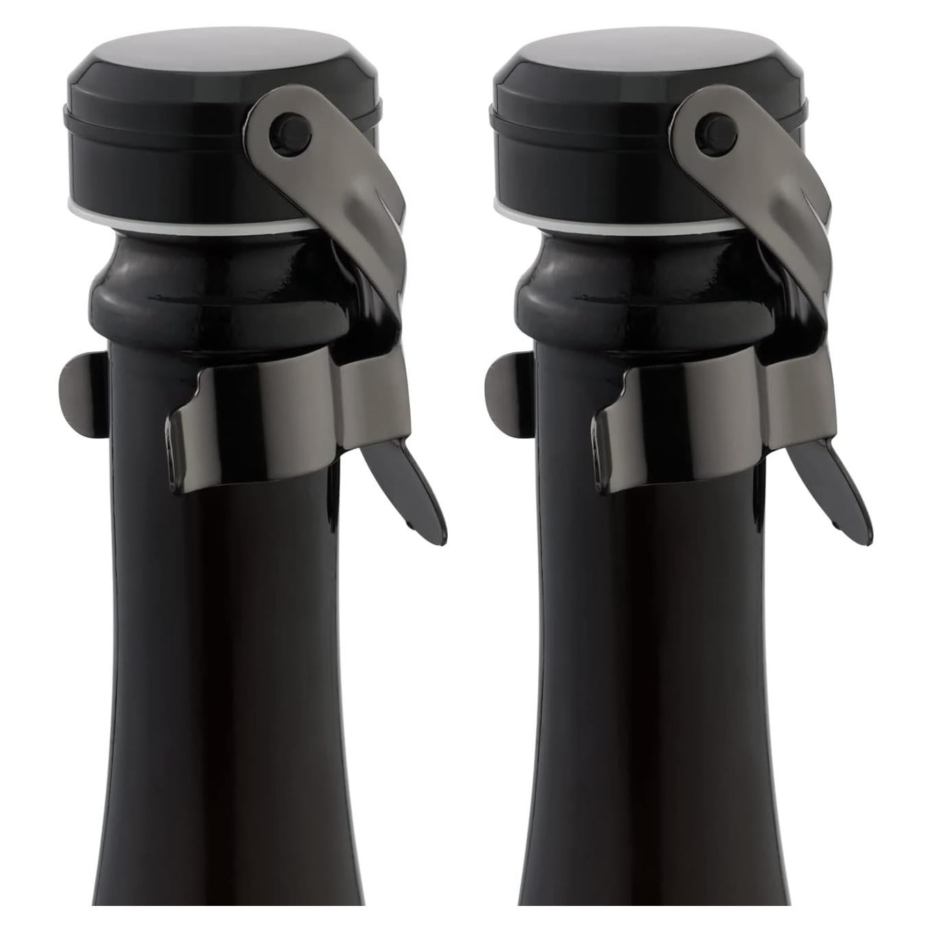 Tapones de Vino y Champagne WOTOR Acero Inoxidable 2 Piezas