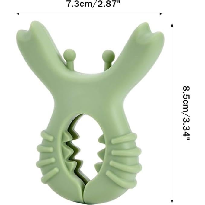 Soporte de Silicona para Espátula MiOYOOW - 2PCS Cangrejo
