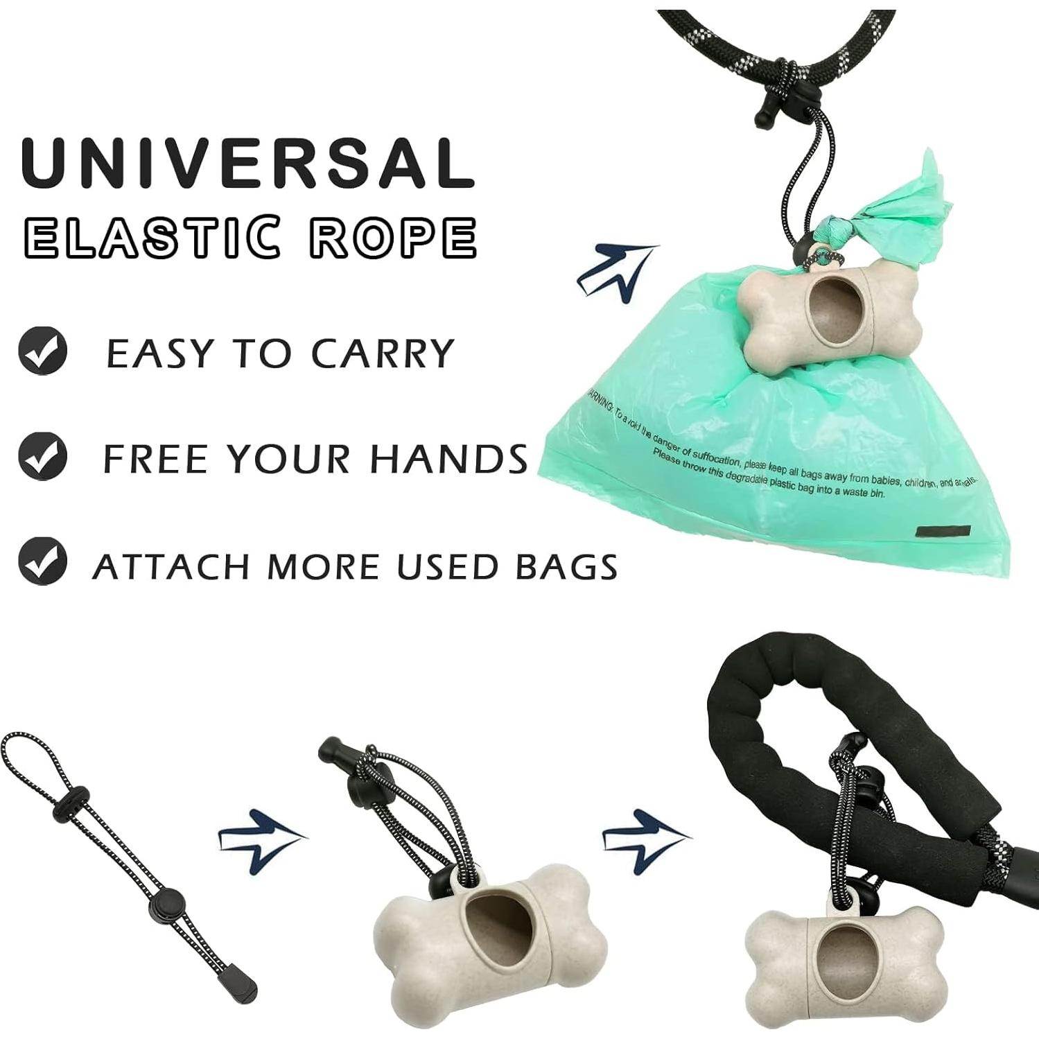Dispensador de Bolsas para Excremento de Perro YUCHIYA Beige