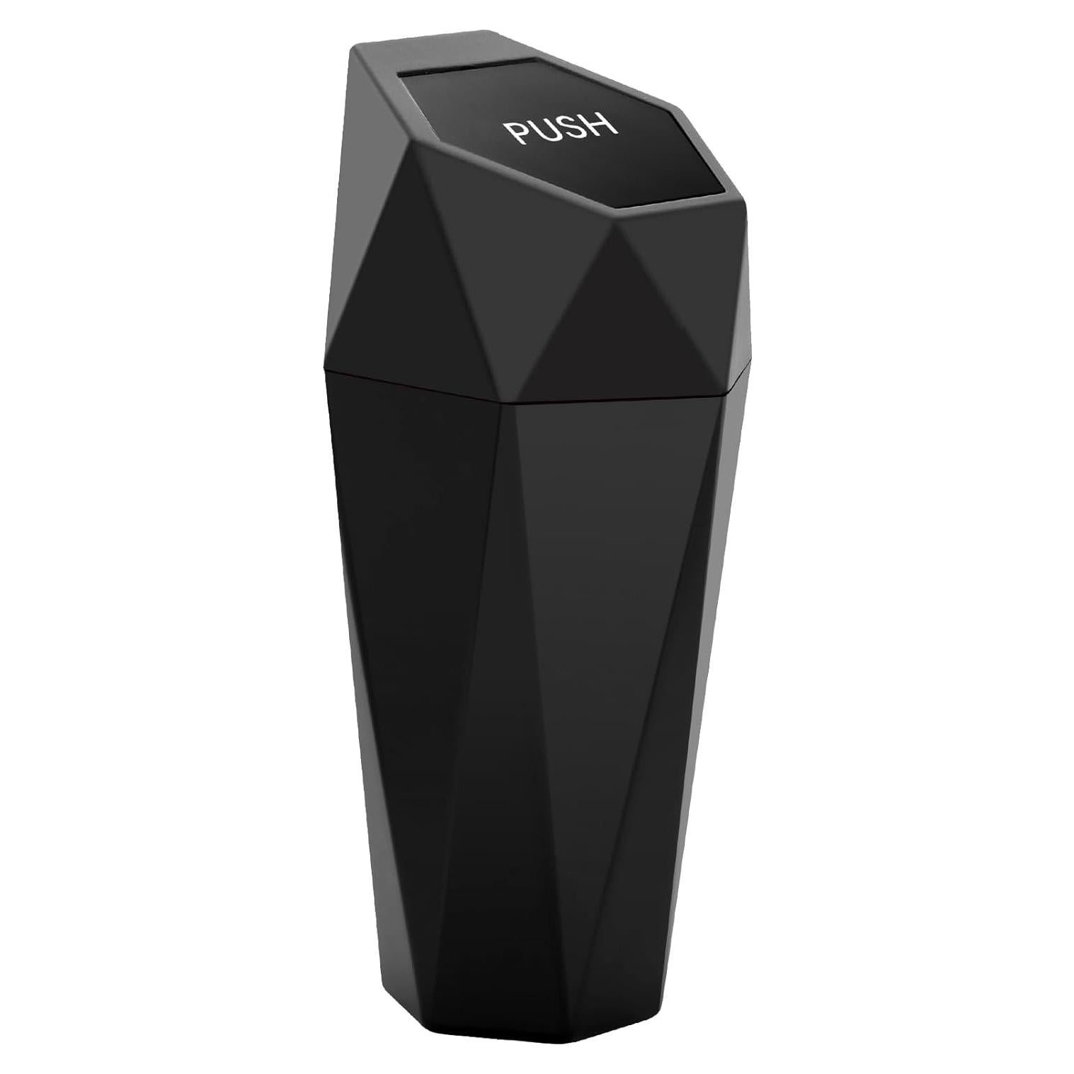 Basurero de Auto Ginsco Mini con Tapa a Prueba de Fugas