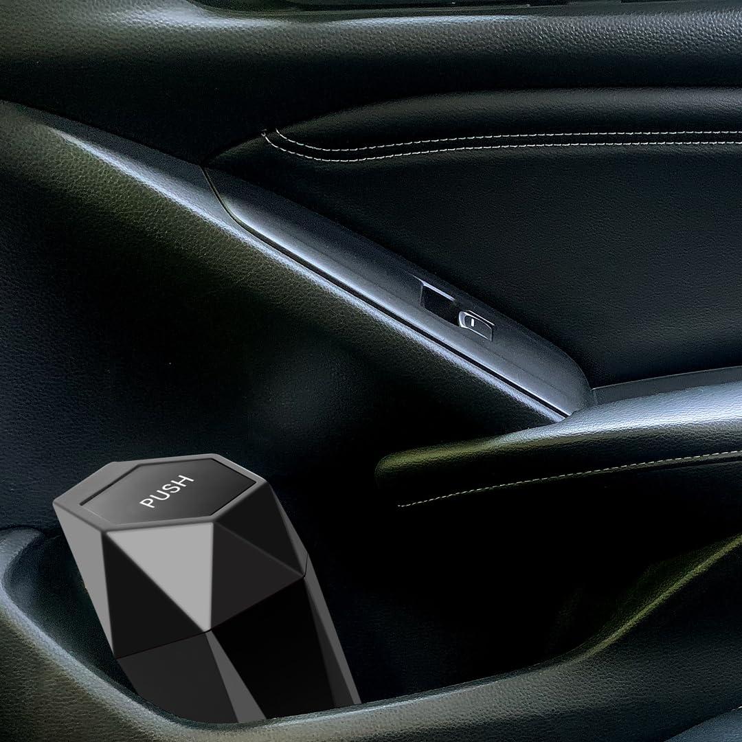 Basurero de Auto Ginsco Mini con Tapa a Prueba de Fugas