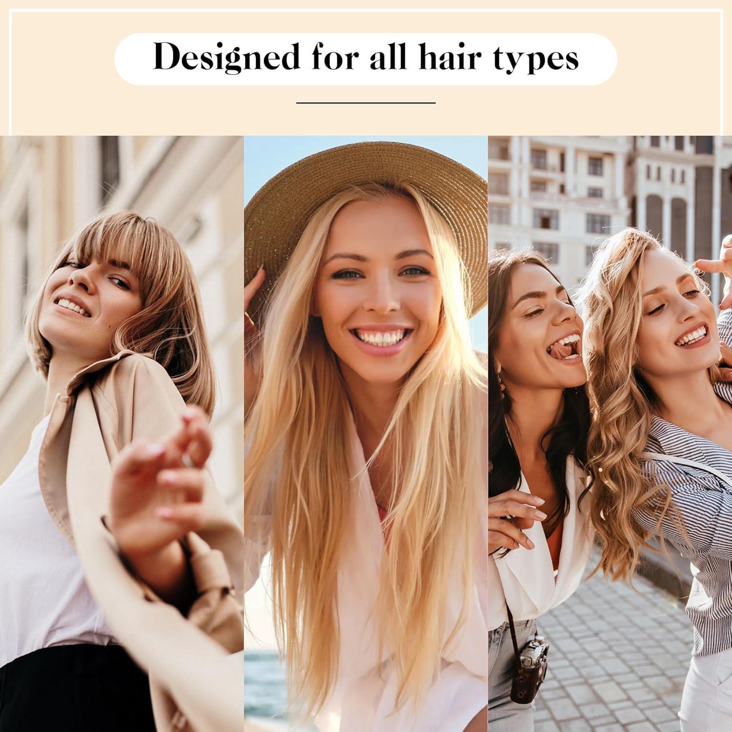 Cepillo de Pelo de Bambú GAINWELL Ergonomico 25.5cm