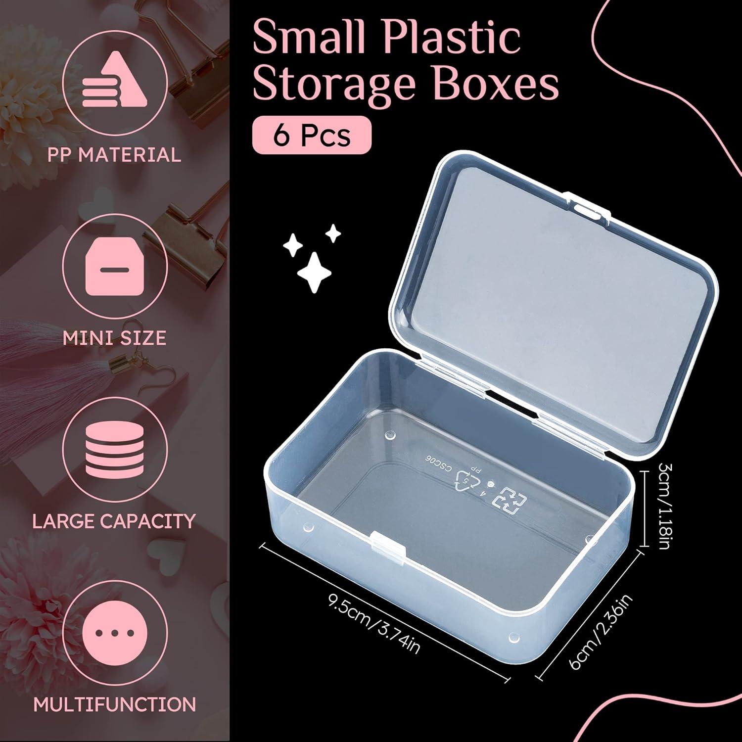 Contenedores de Almacenamiento ISKYBOB 6 Piezas 9.5x6x3cm