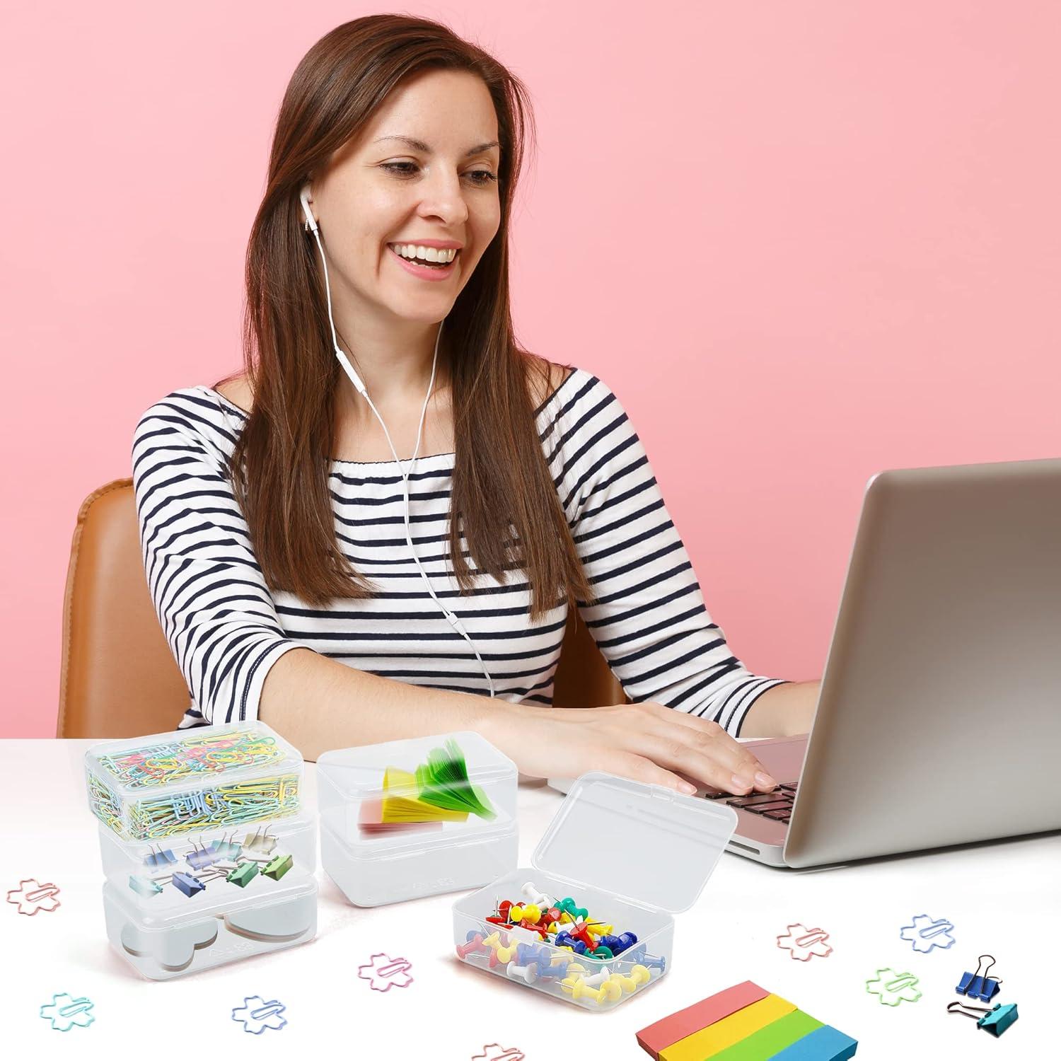 Contenedores de Almacenamiento ISKYBOB 6 Piezas 9.5x6x3cm