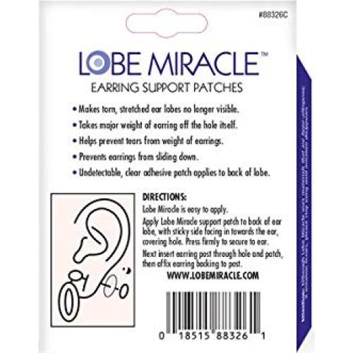 Parches de Soporte para Pendientes Lobe Miracle - 60 Unidades