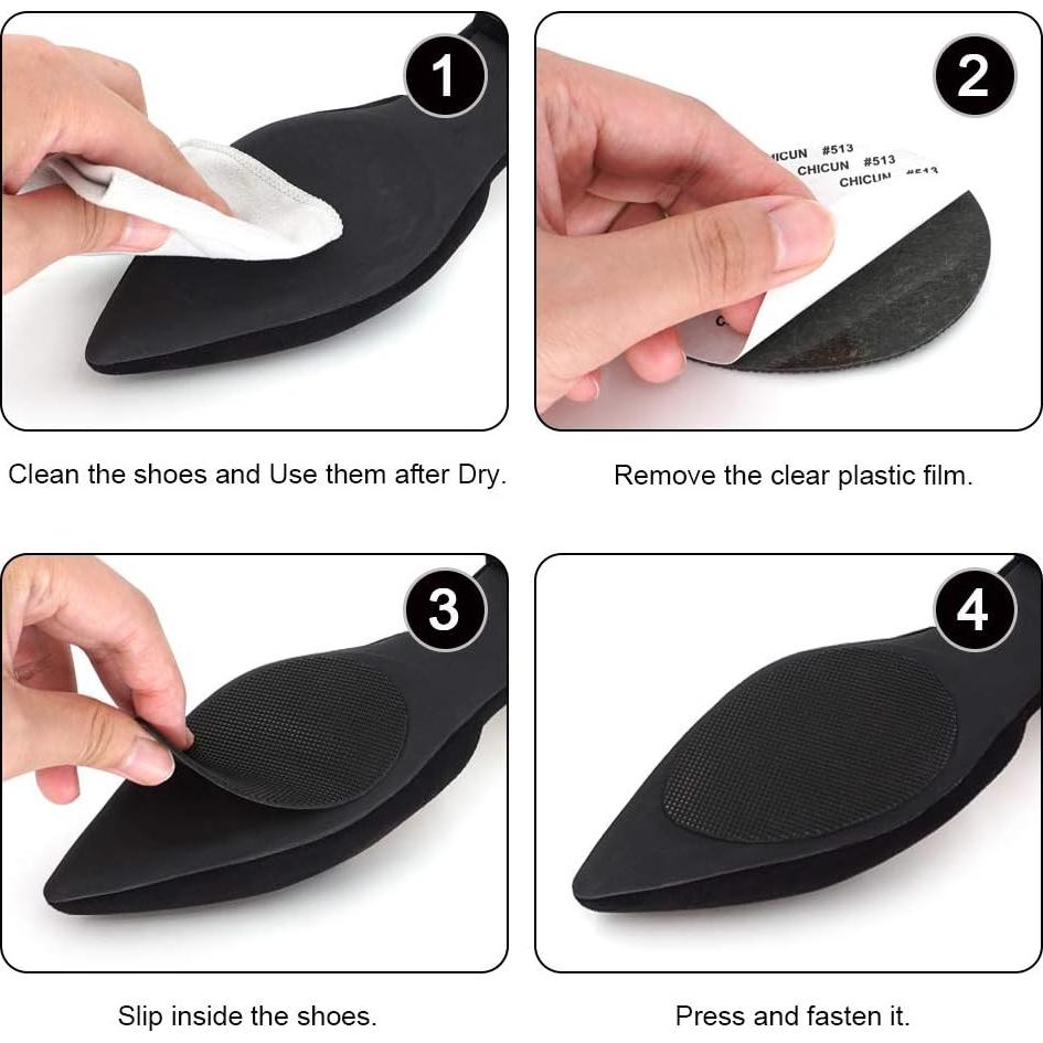Protectores Adhesivos Antideslizantes Dr. Shoesert para Suelas
