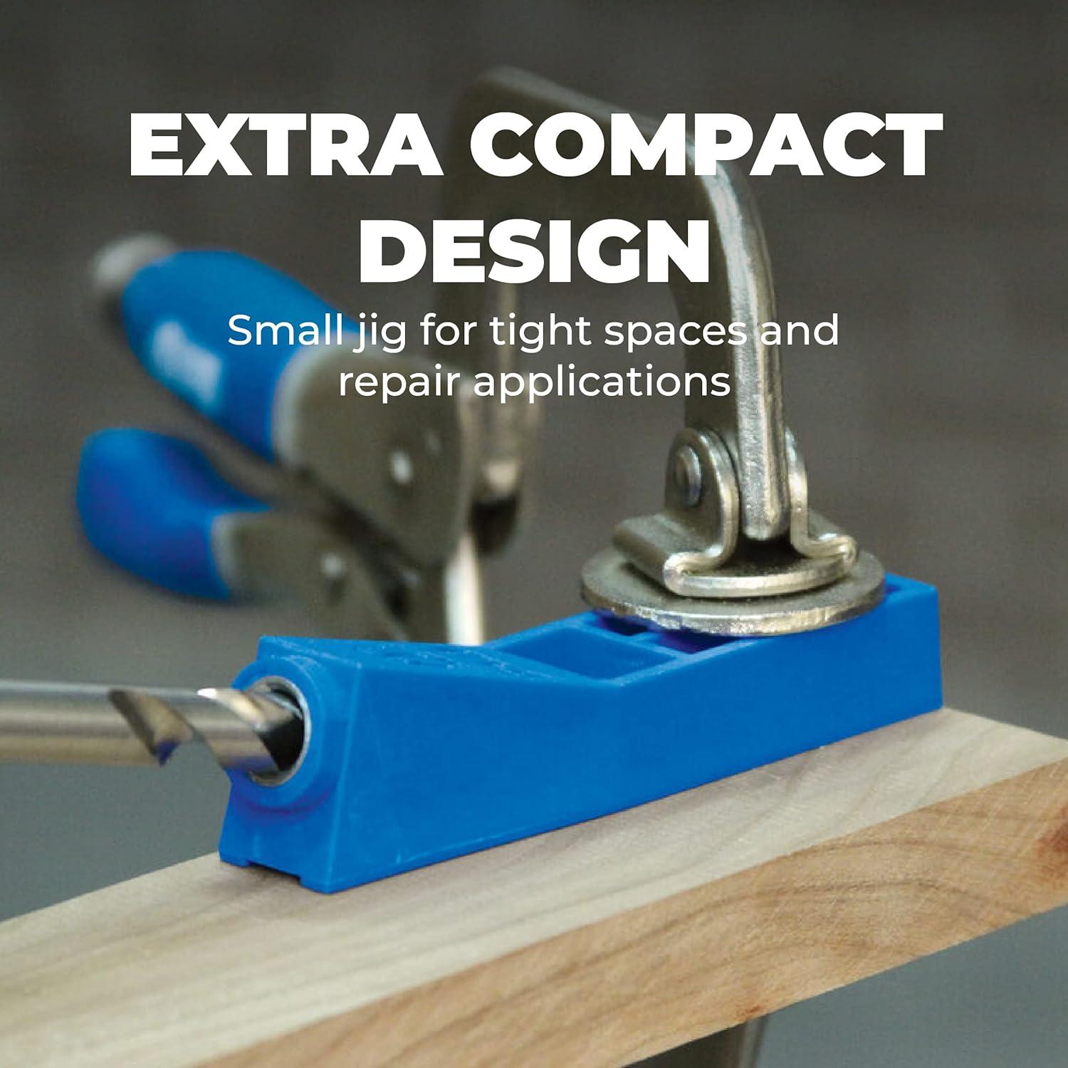 Kreg Jig Mini MKJKIT - Kit Compacto para Juntas Fuertes