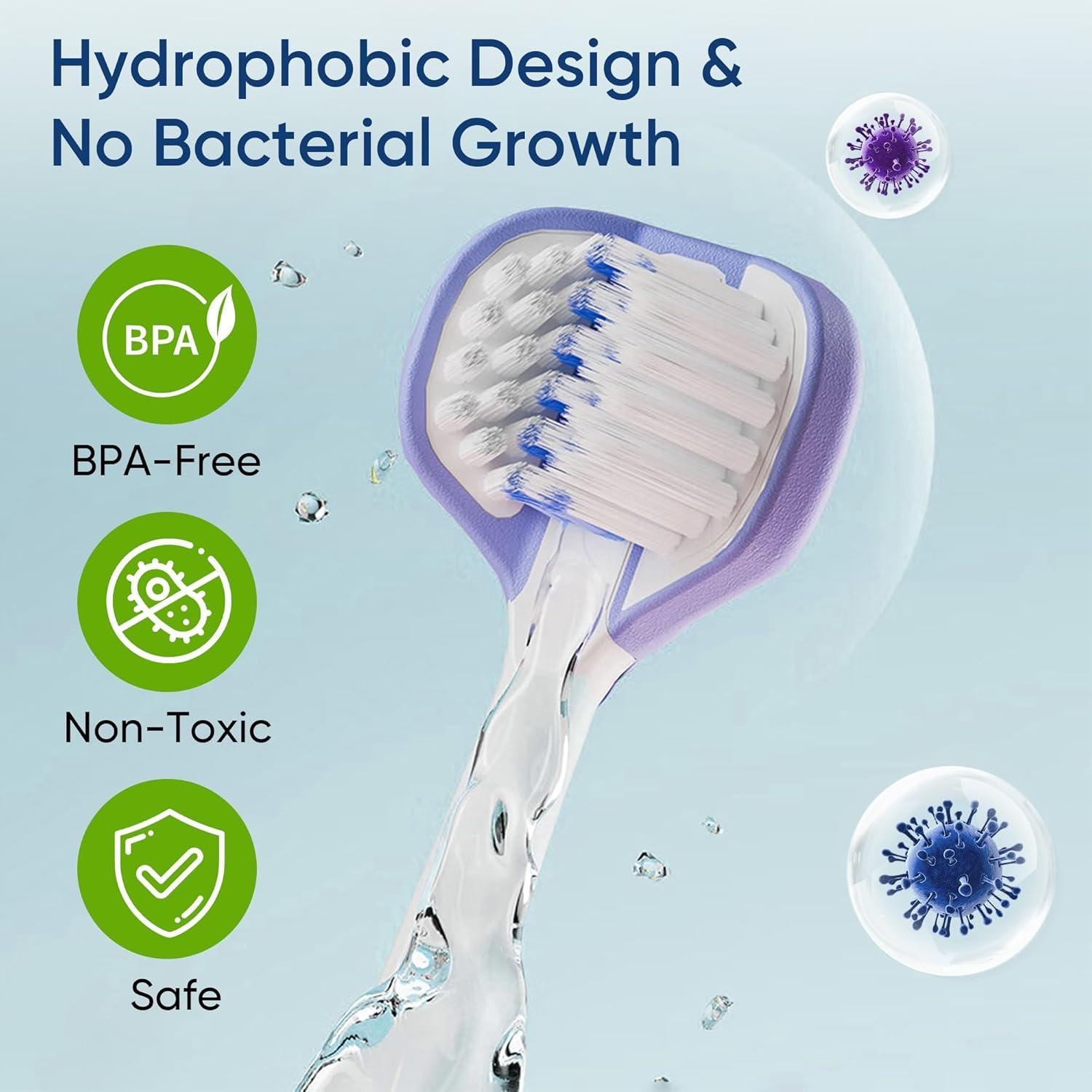 Cepillos de Dientes Suaves EASICUTI para Niños - Paquete de 4