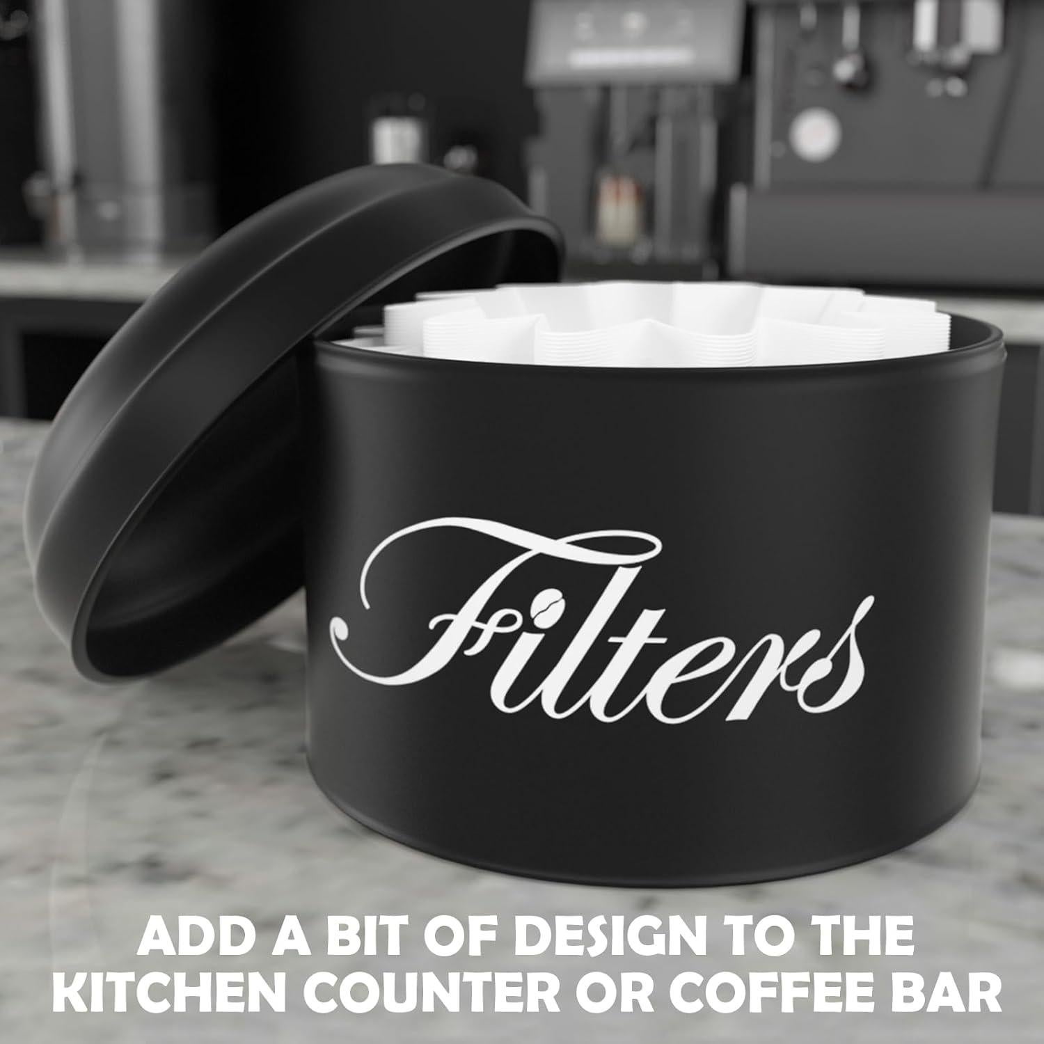 Soporte para Filtros de Café CORTNK Negro Redondo 15.7 cm