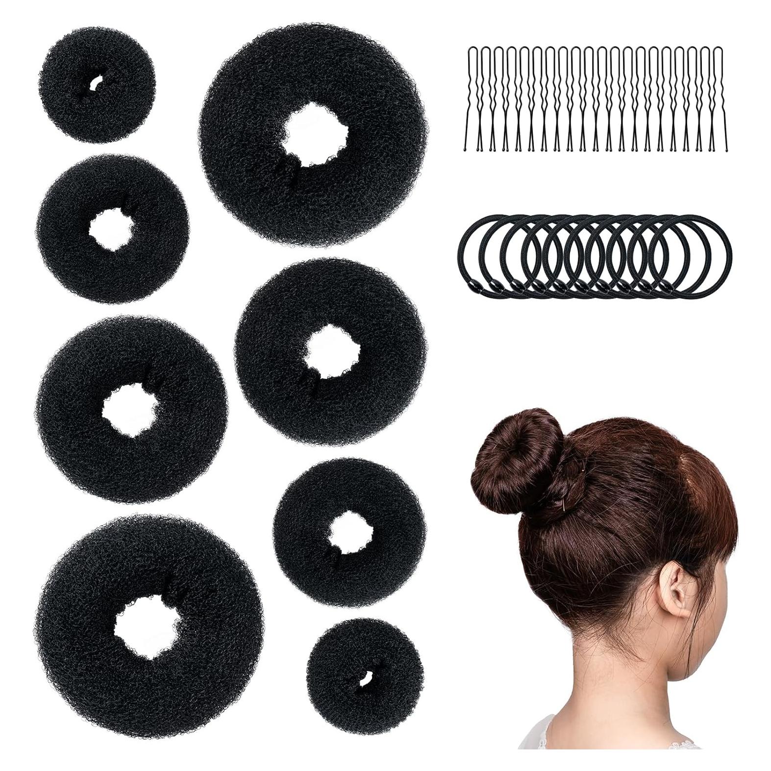 Juego de Hacedores de Moños de Cabello Amrules, 8 Piezas