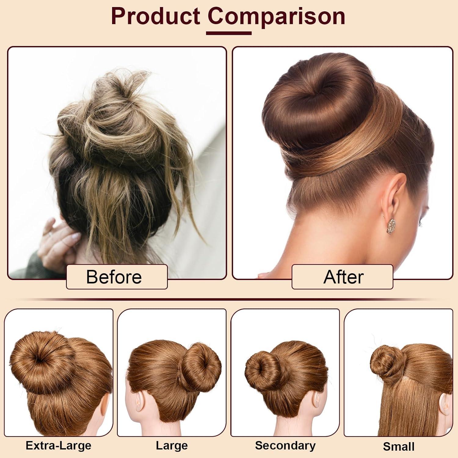 Juego de Hacedores de Moños de Cabello Amrules, 8 Piezas