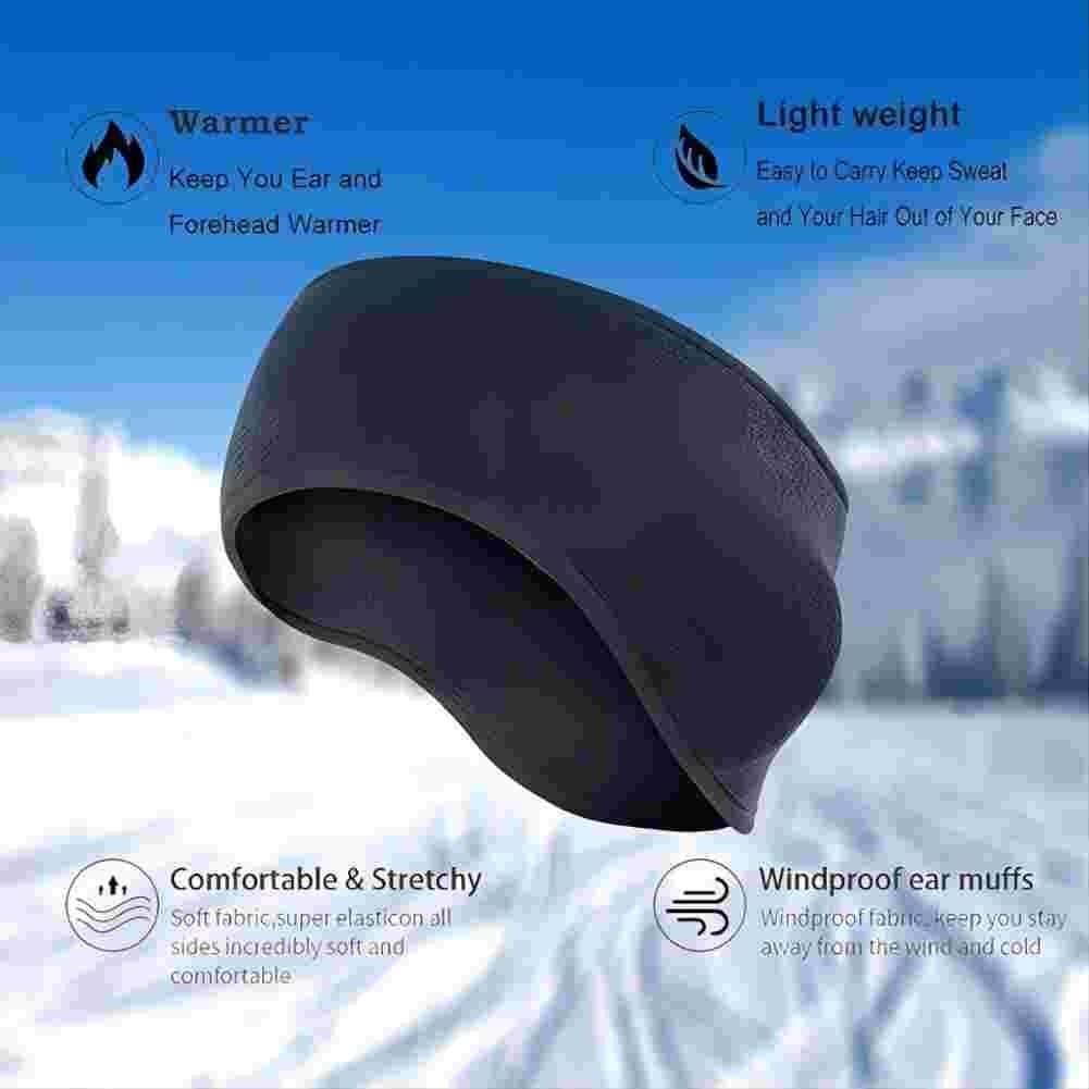 Diadema Calentadora de Oídos Renil para Invierno - Negro