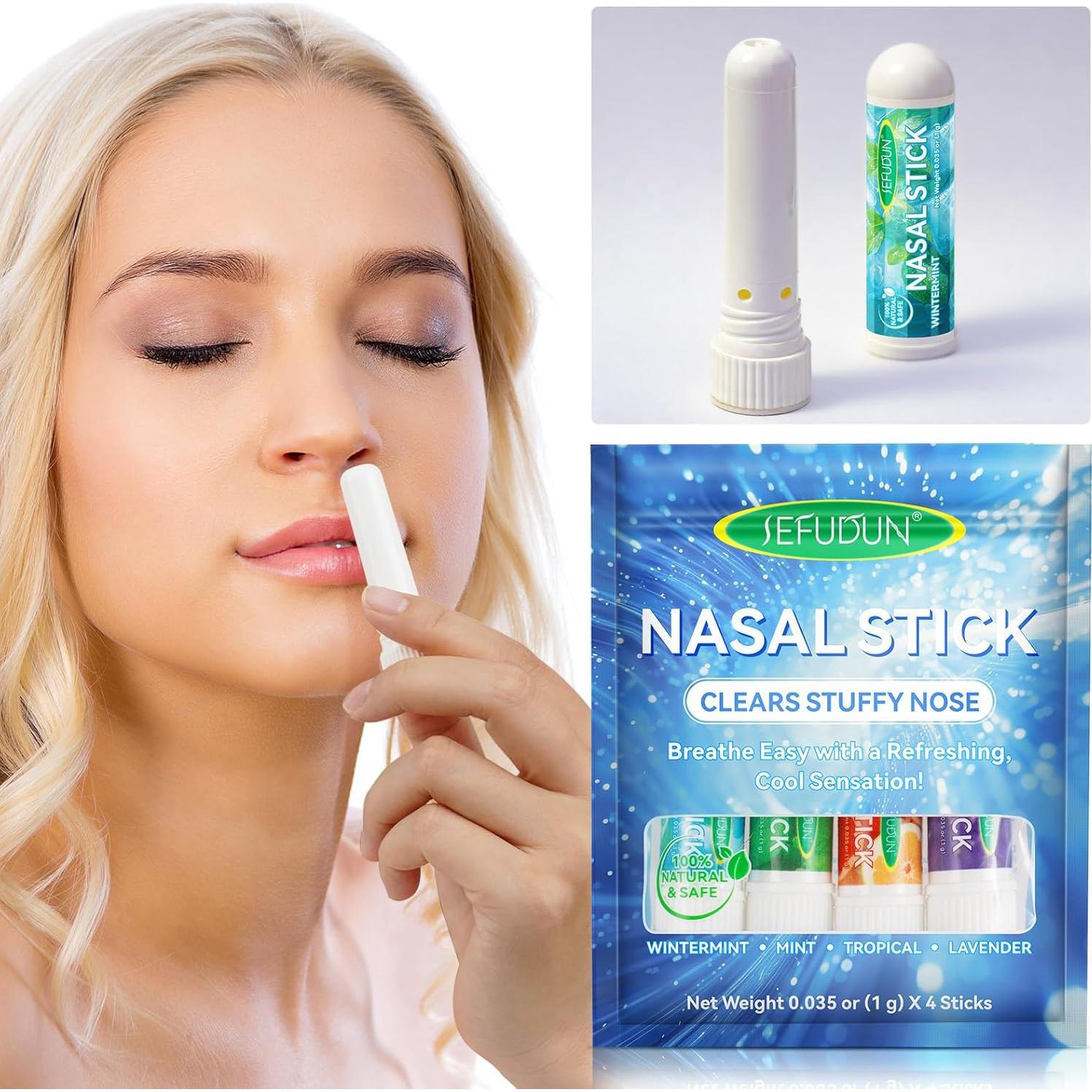 Set de Inhaladores Nasales Naturales NIFEISHI - 4 Piezas