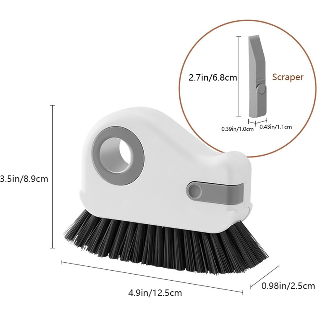 Cepillo de Limpieza 2 en 1 ESUOHYM con Raspador Oculto