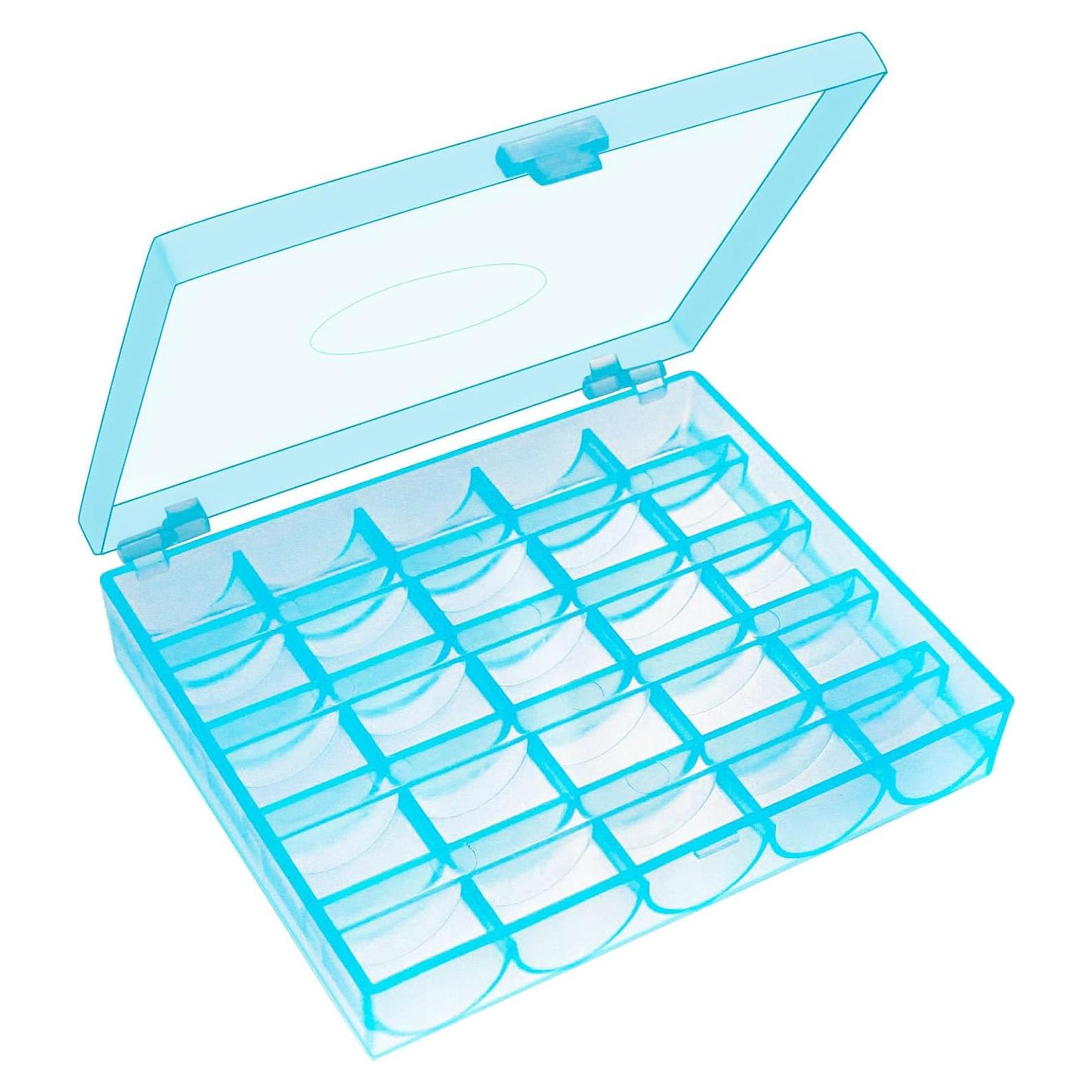 Caja Organizador de Bobinas de Coser Fbshicung 25 Compartimentos