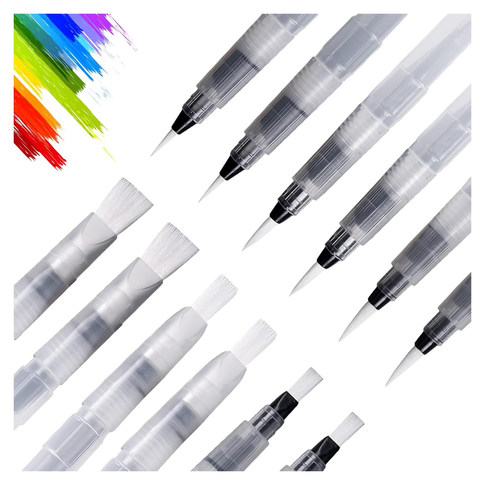 Conjunto de 6 Pinceles de Acuarela UPINS - Nylon Multiusos