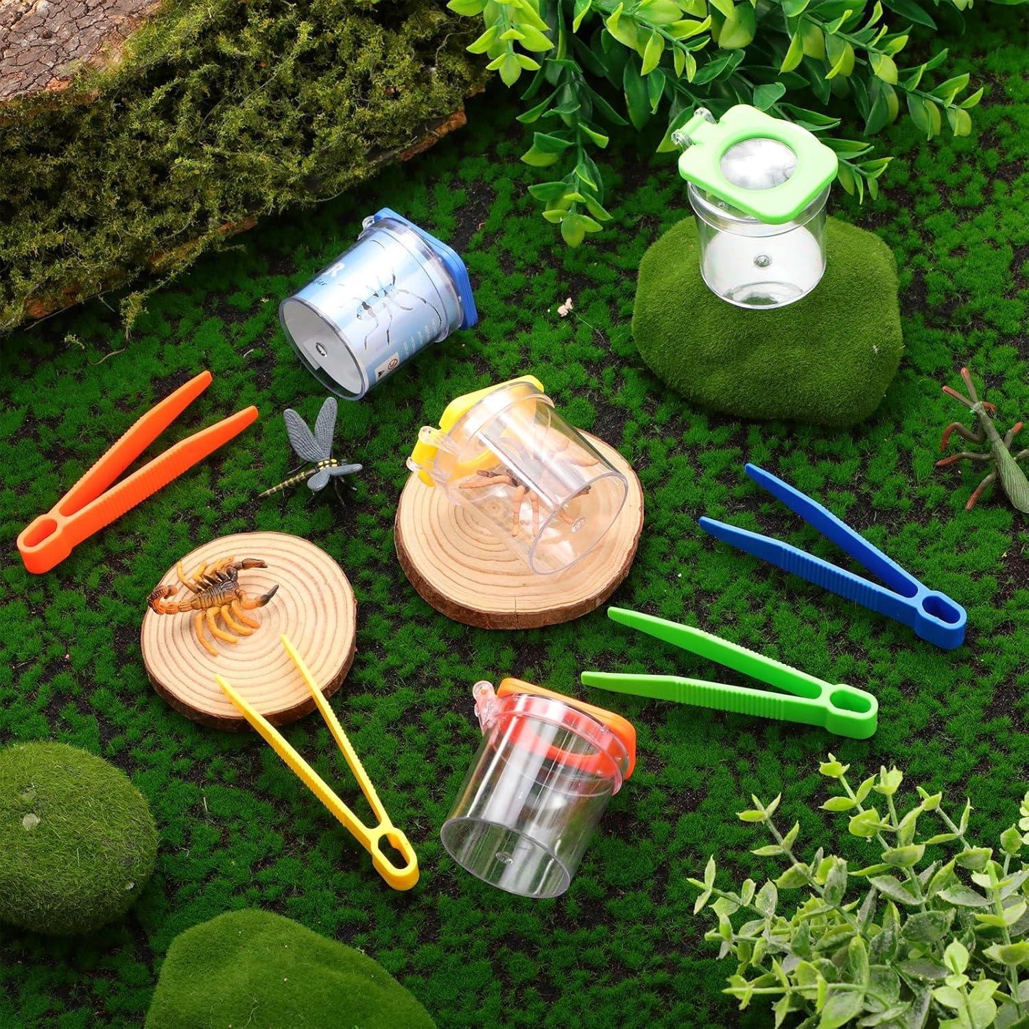 Kit de Observación de Insectos Halloscume 20 Piezas para Niños