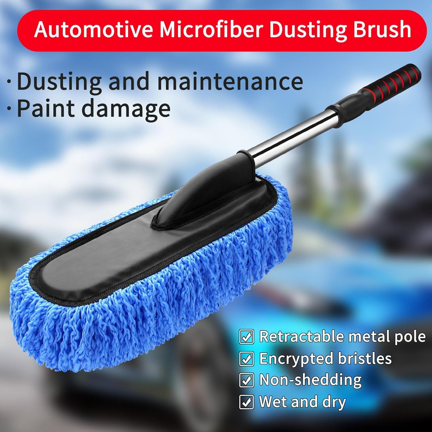 Duster Extensible COFSODI para Limpieza de Autos 80 cm Azul