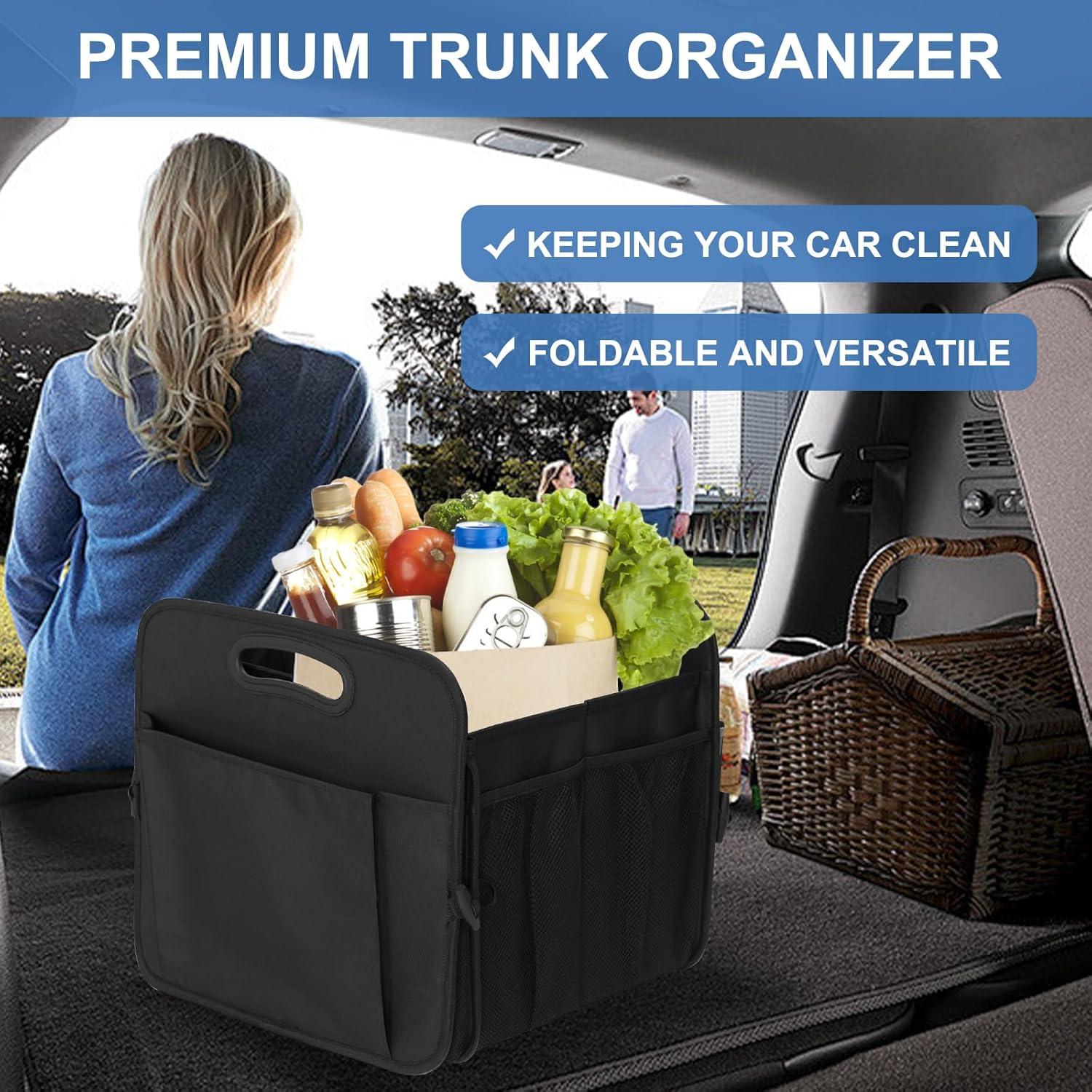 Organizador de Maletero HABOPET 72L Plegable Impermeable Negro